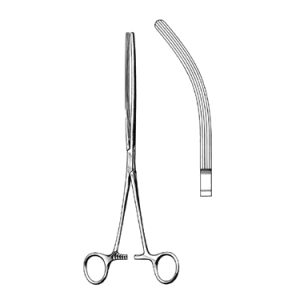 Mayo Robson Intestinal Clamp Forceps 23 0 cm, Curved