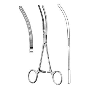 Doyen Atrauma Intestinal and Stomach Clamp Forceps 16 0 cm, Curved