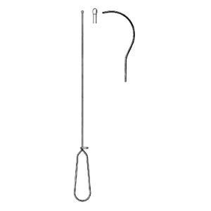 Catheter 35 0 cm, Curved