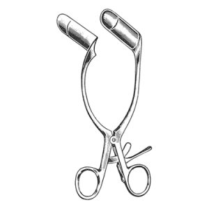 Barr Anal Retractor 20 0 cm Self Retaining, Blades 7 0 cm x 2 2 cm