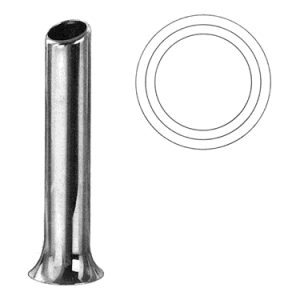 Fergusson Metal Speculum, Tubular Shape, 25 mm