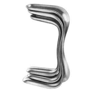 Sims Vaginal Speculum , 85 mm x 35 mm, 90 mm x 40 mm