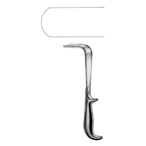 Doyen Vaginal Speculum, Slightly Concave, 115 mm x 45 mm
