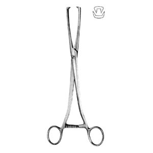 Museux Tenaculum Forceps 24 0 cm, 8 mm