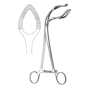 Somer Uterine Elevating Forceps 23 0 cm