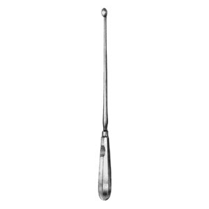 Schoeder Uterine Scoops 30 0 cm Sharp, 8 mm, Rigid