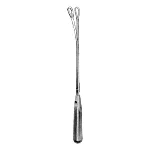 Sims Uterine Curette 34 0 cm, Blunt, Malleable Grooved Shaft, 35 mm, Size 15