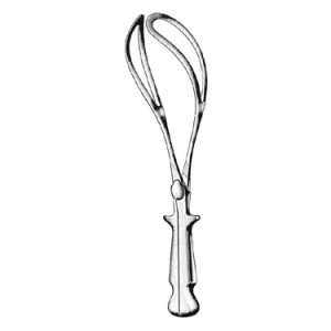 Naegele Obstetrical Forceps 36 0 cm