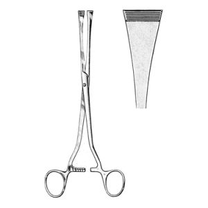 Green Armytage Uterine Haemostasis Forceps 21 0 cm