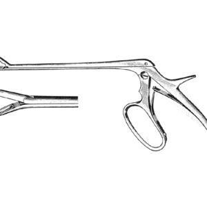 Ferris Smith Cup Jaw Rongeurs 18 0 cm Shaft, Down Angled, 4 mm x 10 mm Bite