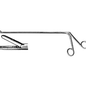 Chevalier Jackson Broncho Esophagoscopy Forceps Upper Jaw Moveable 60 0 cm