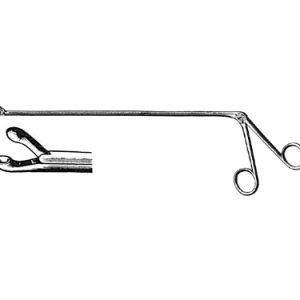 Chevalier Jackson Broncho Esophagoscopy Forceps Upper Jaw Moveable 60 0 cm