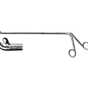 Chevalier Jackson Broncho Esophagoscopy Forceps Upper Jaw Moveable 60 0 cm