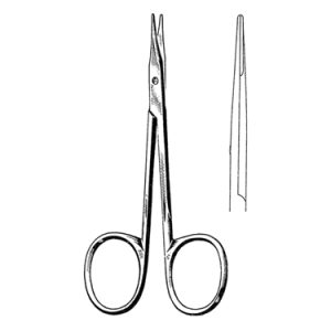 Stevens Tenotomy Scissors 11 4 cm, 13 mm Blades, Blunt Tips, Slender Pattern, Straight