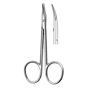 Stevens Stitch Scissors 10 5 cm, 14 mm Blades, Curved, Sharp Tips