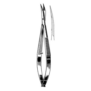 Westcott Stitch Scissors 11 5 cm, 18 mm Blades, Curved, Fine Sharp Tips