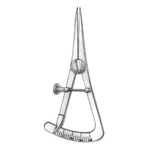 Castroviejo Caliper 8 2 cm, Straight