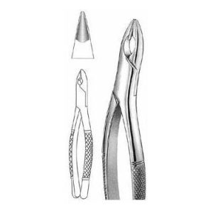 Nevius Extracting Forceps # 110 S, American Pattern