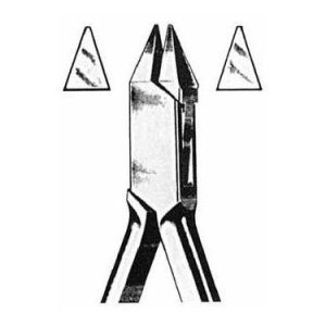 Adams Wire Bending Plier 14 5 cm, 0 7 mm, with tungsten carbide jaws