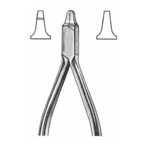 Wire Bending Plier 0 7 mm, with tungsten carbide jaws