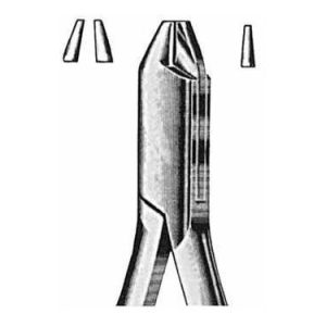 Aderer Wire Bending Plier 12 cm, 0 9 mm, with tungsten carbide jaws
