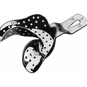 Impression Tray Inf P (PU), Partially Toothed Lower Jaws, Perforated, Fig  3