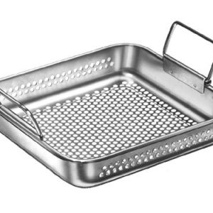 Sterilizing Trays of Perforated Steel Sheet for Container 300 mm long, 260 x 260 x 80 mm