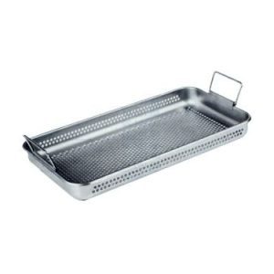 Sterilizing Trays of Perforated Steel Sheet for Container 600 mm long, 520 x 260 x 100 mm
