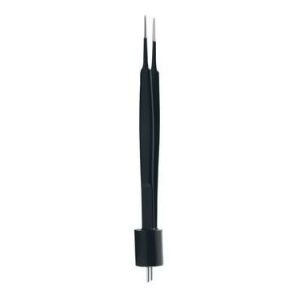 Iris Non Stick Forceps 4 1/4" (10 8 cm) Tip Size: 0 3 mm, 0 5 mm