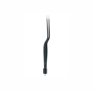 Malis Bayonet Non Stick Forceps 7" (17 8cm) Tip Size: 0 3 mm, 0 5 mm, 1 0 mm, 1 5 mm, 2 0 mm