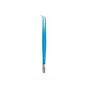 European Bipolar Forceps Angled 7 3/4" (20 0 cm) Tip Size: 0 3 mm, 0 5 mm, 1 0 mm, 1 5 mm, 2 0 mm