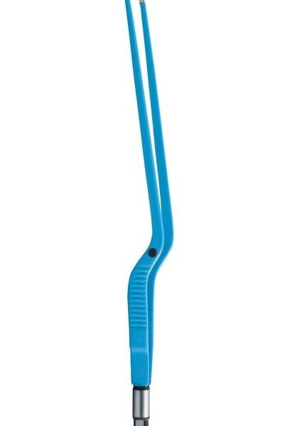 Bayonet European Bipolar Forceps 8 1/2" (21 6 cm) Tip Size: 0 3 mm, 0 5 mm, 1 0 mm, 1 5 mm, 2 0 mm