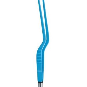 Bayonet European Bipolar Forceps Angled Up 7 3/4" (20 0 cm) Tip Size: 0 3 mm, 0 5 mm, 1 0 mm, 1 5 mm, 2 0 mm