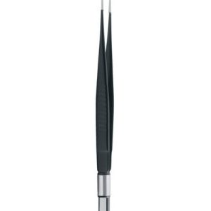 Straight European Non Stick Bipolar Forceps 6" (15 2 cm) Tip Size: 0 3 mm, 0 5 mm, 1 0 mm, 1 5 mm, 2 0 mm