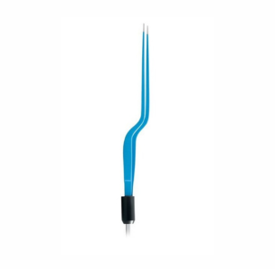 Jansen Bayonet Monopolar Hand Switch Forceps 7" (17 8 cm) With Cable Tip Size: 0 3 mm, 0 5 mm, 1 0 mm, 1 5 mm, 2 0 mm