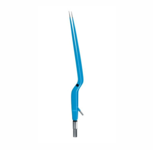 Bayonet European Irrigation Bipolar Forceps 7 3/4" (20 0 cm) Tip Size: 0 3 mm, 0 5 mm, 1 0 mm, 1 5 mm, 2 0 mm