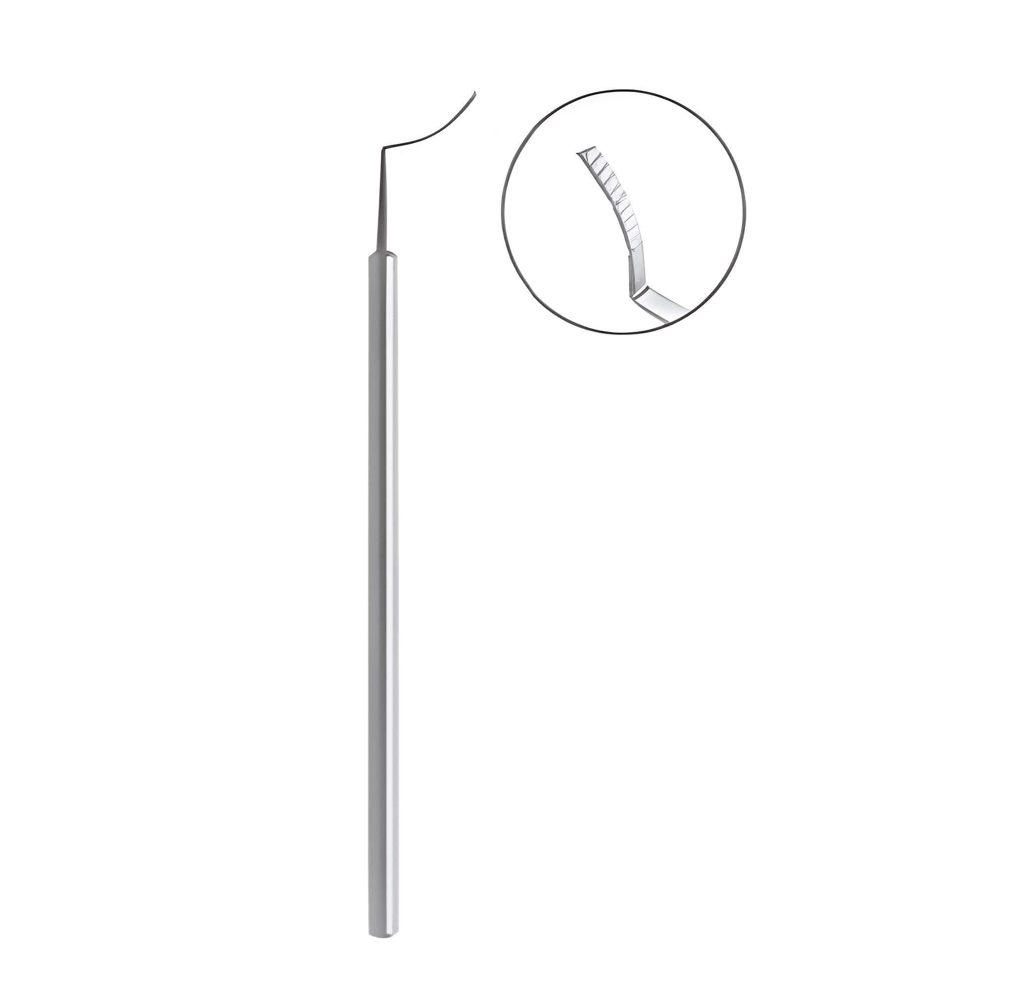 Helveston Scleral Ruler, 150mm, With Notches In 5mm Increments, Single Marking Tooth At Tip Image 2