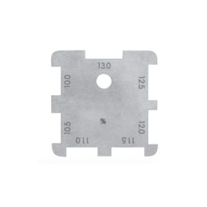 Stahl Corneal Caliper With Size Markings On Both Sides 0 5mm And 1 0mm Sizes From 10 To 13mm