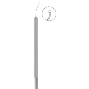 Anis Phaco Chopper, 115mm, Rounded, Blunt, Olive Tip, Offset Inferior Wedge, For Use In Left Hand