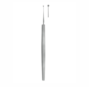 Meyerhoefer Chalazion Curette, 125mm, Size 0, 2 5mm Dia 