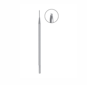 Twist Hook For Scleral Fixation, 110mm, 0 3mm hook, Left