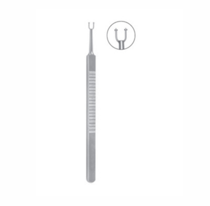 Silverman Fixation Pick, 95mm, Blunt Cone Shaped, Tips Spaced 3mm Apart