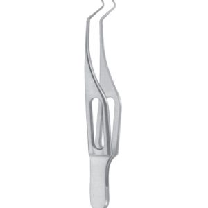 Botvin Iris Forceps, 75mm, 1 x 2 Teeth