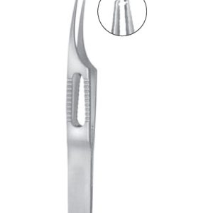 Hoskin Tissue Forceps, 80mm, Colibri Style, No  22, Micro Grooved Tips