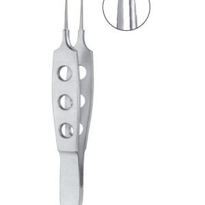 Bonn Forceps, 85mm, Very Delicate, 1 x 2 Teeth, 0 12mm