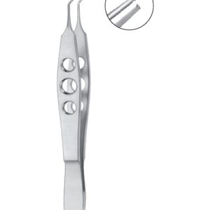 Hoffer Mcpherson Forceps, 100mm, Very Delicate, 11mm Long Jaws, 1 x 2 Teeth, 0 12mm
