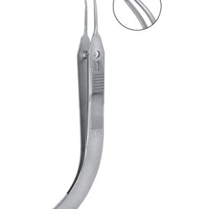 Helveston Fixation Forceps, 1 x 2 teeth, 0 6mm