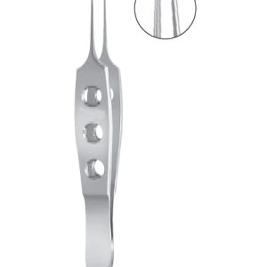 Bishop Harmon Tissue Forceps, 85mm, 1 x 2 Teeth, Delicate, 0 5mm