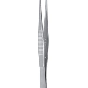 Bracken Fixation Forceps, 105mm, 1 x 2 Teeth, Delicate Teeth