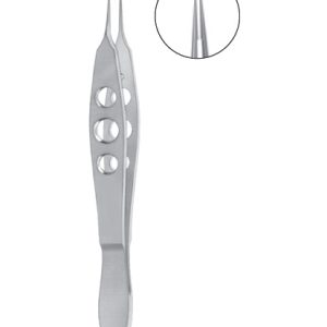 Mcpherson Tying Forceps, 105mm, 5mm Long Smooth Jaws, Straight
